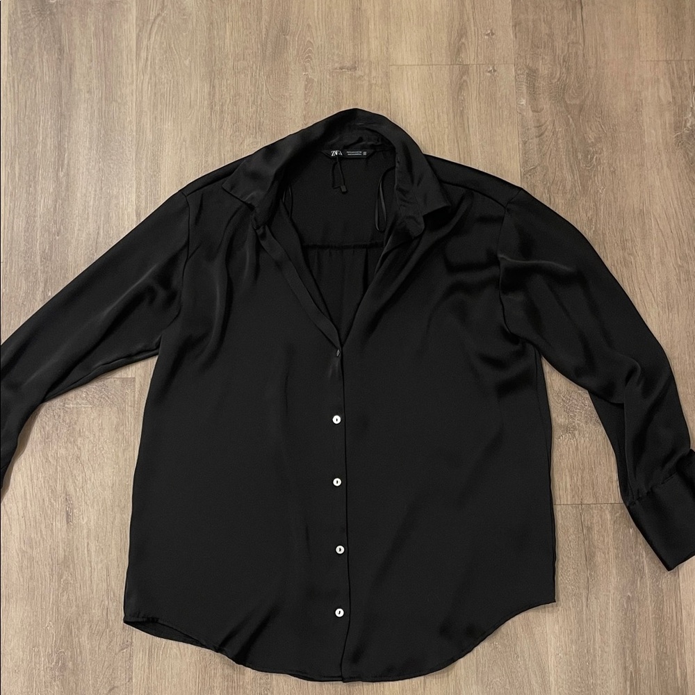 Zara Classic Black Shirt